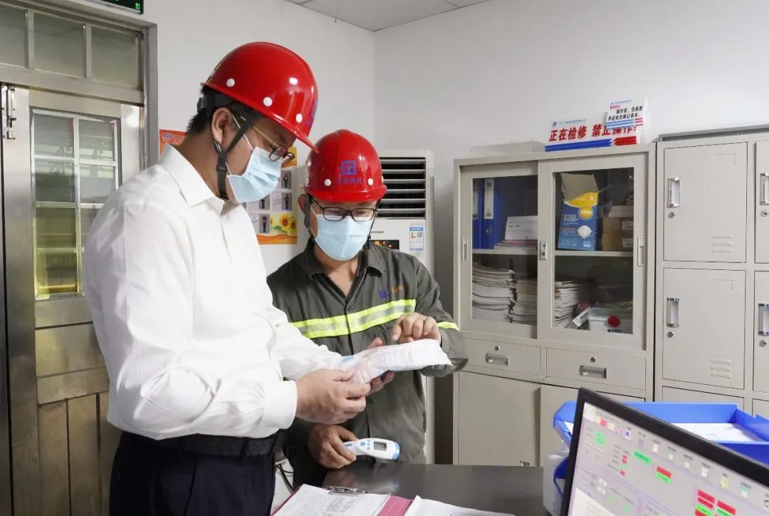 战疫情 保生产 | 球王会所属广青科技深入开展疫情防控和安全生产专项检查
