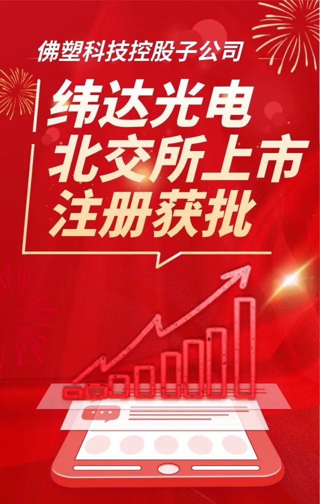 【喜讯】球王会所属纬达光电北交所上市注册获批