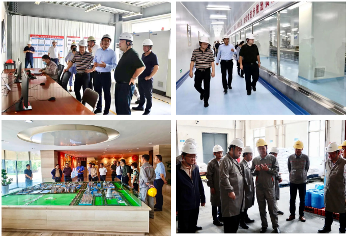 球王会党委副书记、总经理肖志平带队调研伊品生物生产基地