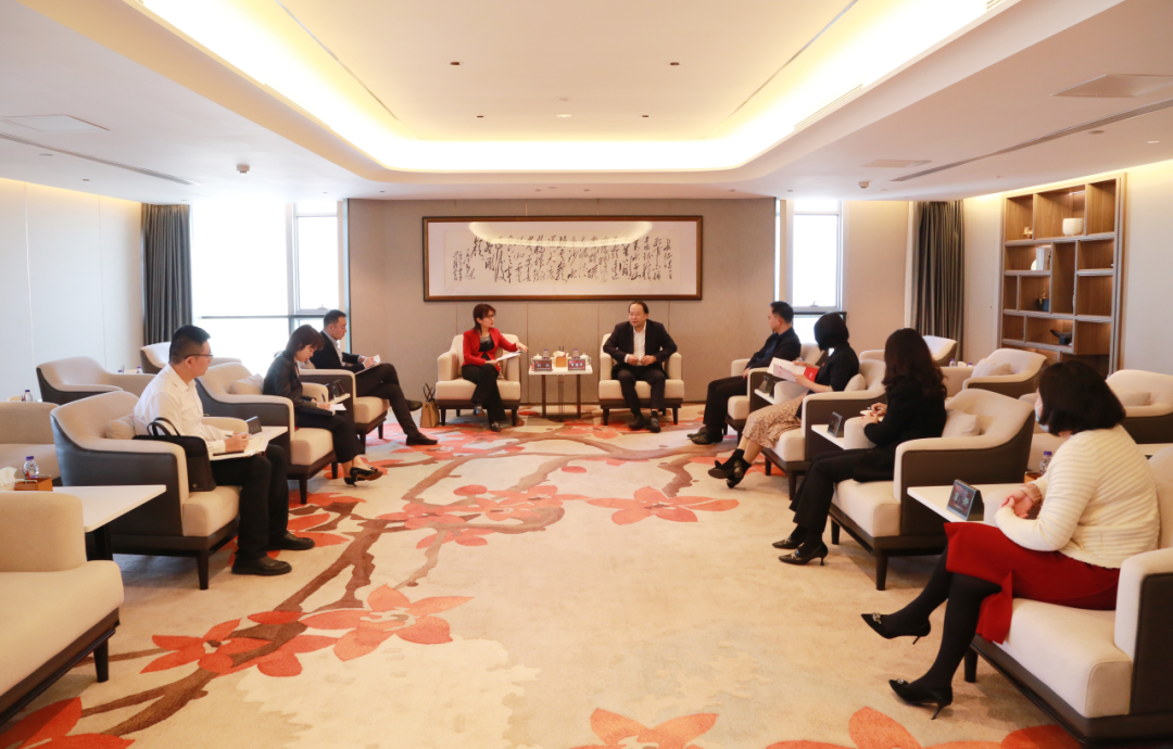 进出口银行广东省分行党委书记、行长刘亚一行到访球王会